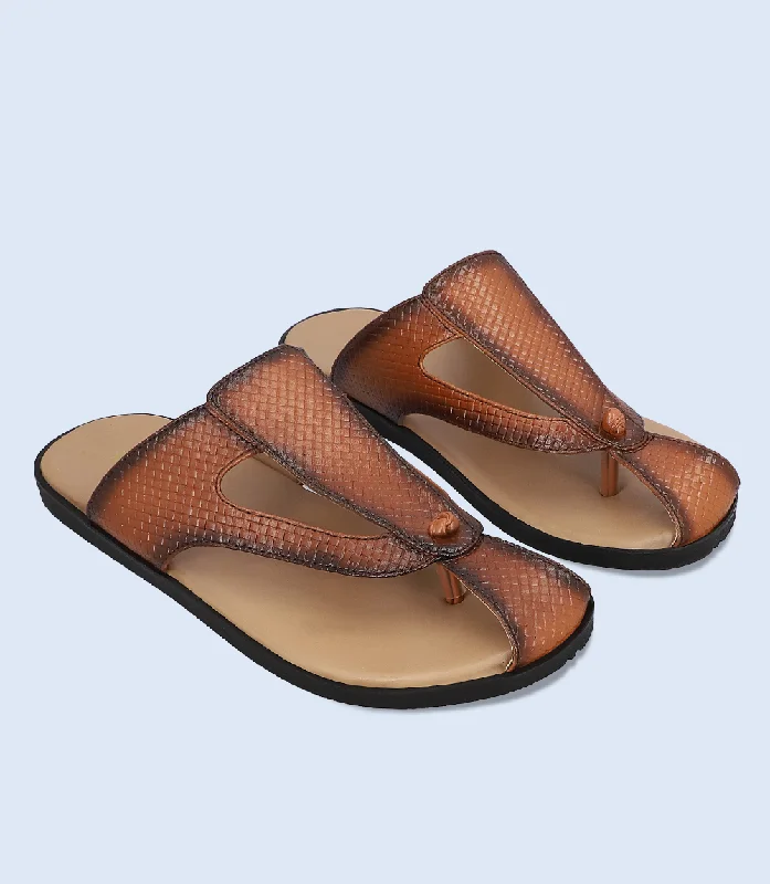 BM5797-TAN-Men Chappal