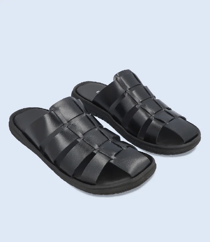 BM5801-BLACK-Men Slipper