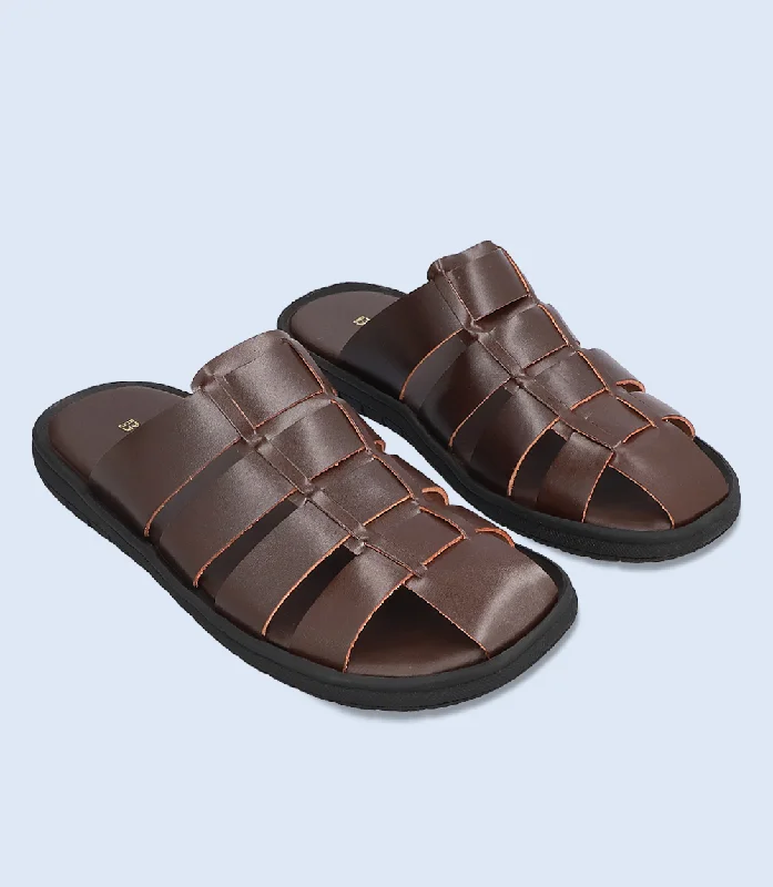 BM5801-CHOCO-Men Slipper