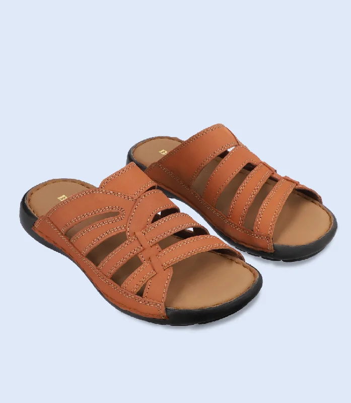 BM5960-BROWN-Men Slipper