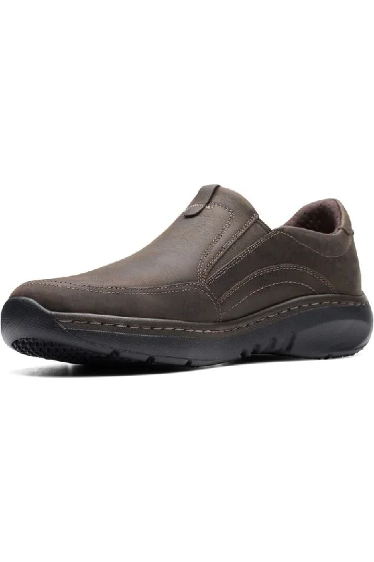 Clarks Clarkspro Step in Dark Brown Tumble