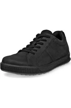 ECCO Byway 501594-51052 all black leather sneaker