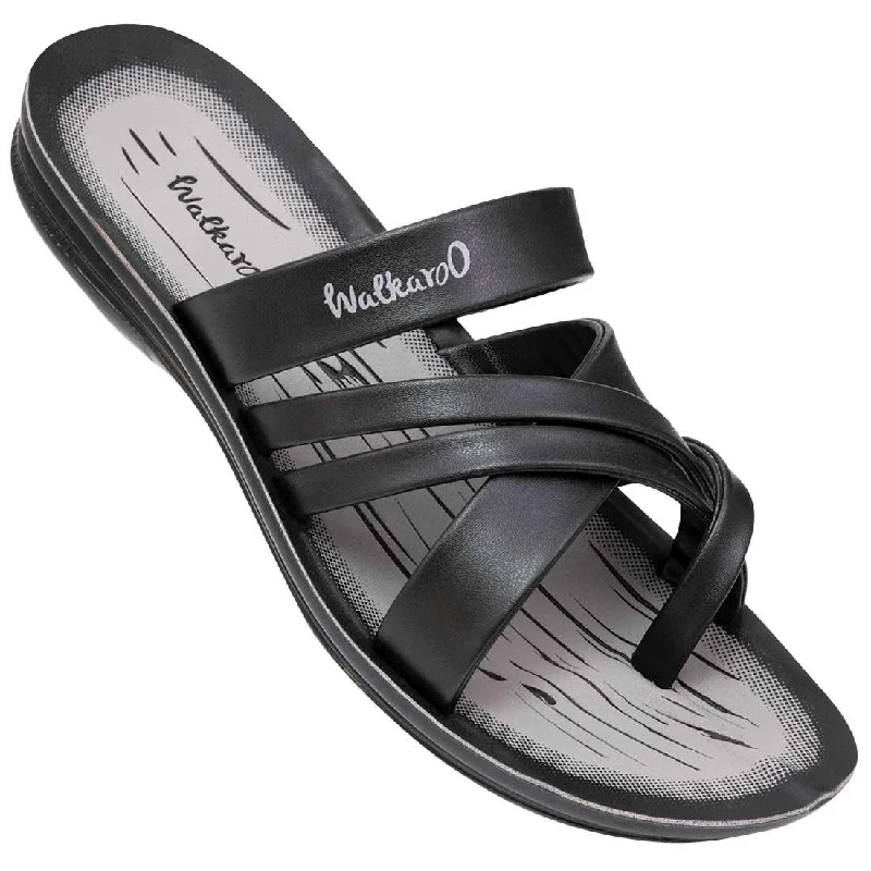 Men's Daily Wear Sandals  - W5687 Black Grey