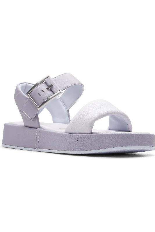 Clarks Alda Strap in Lilac Combi