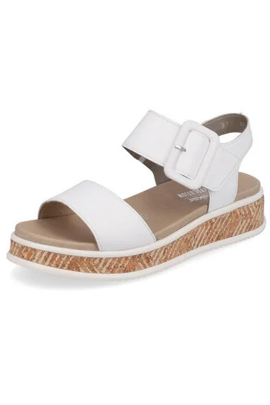 Rieker Womens Sandals W0800 80 white