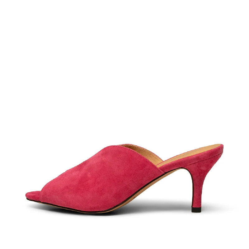 Valentine sandal suede - PINK FLASH