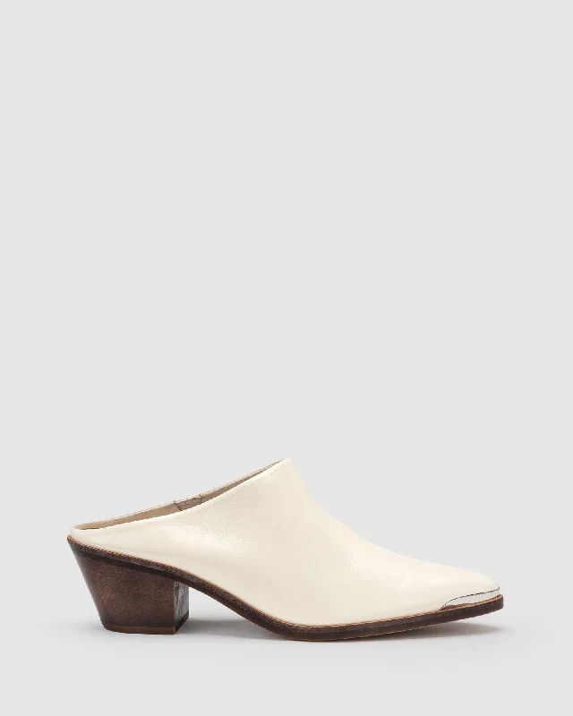 Vantage Mule - Cream