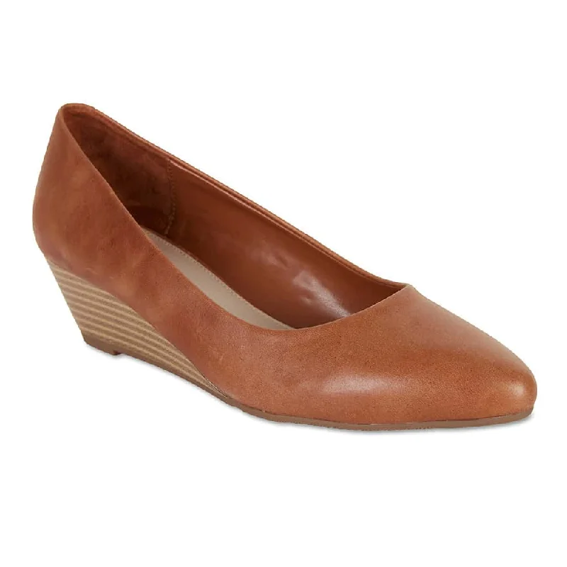 Henry Heel in Cognac Leather