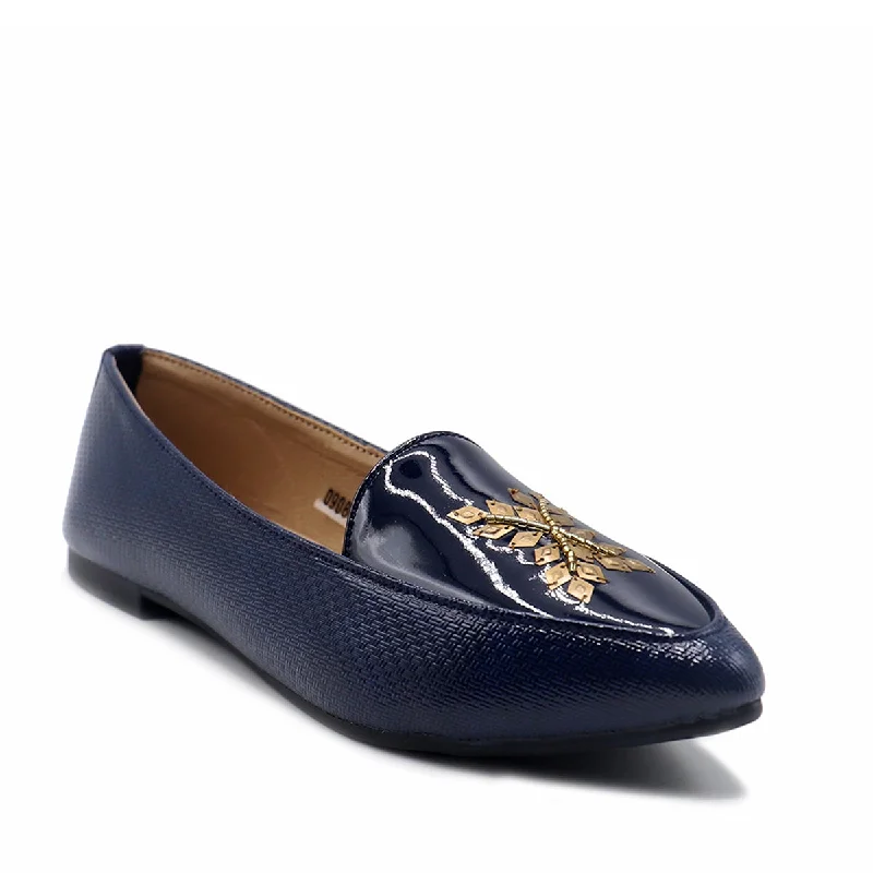 Navy Casual Pumps 090878