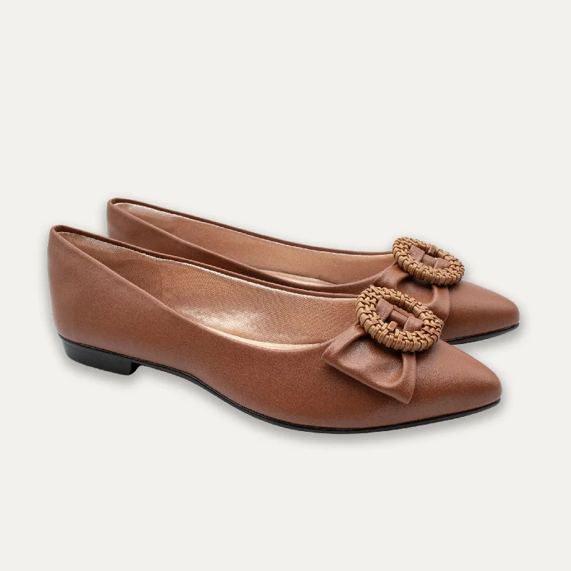 Tatiana Whisky Pointed Toe Flats