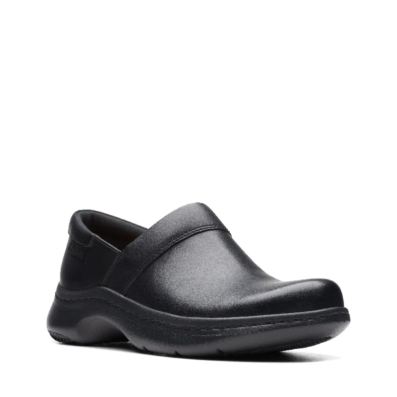 Women's Pro Gem Black Leather by Clarks